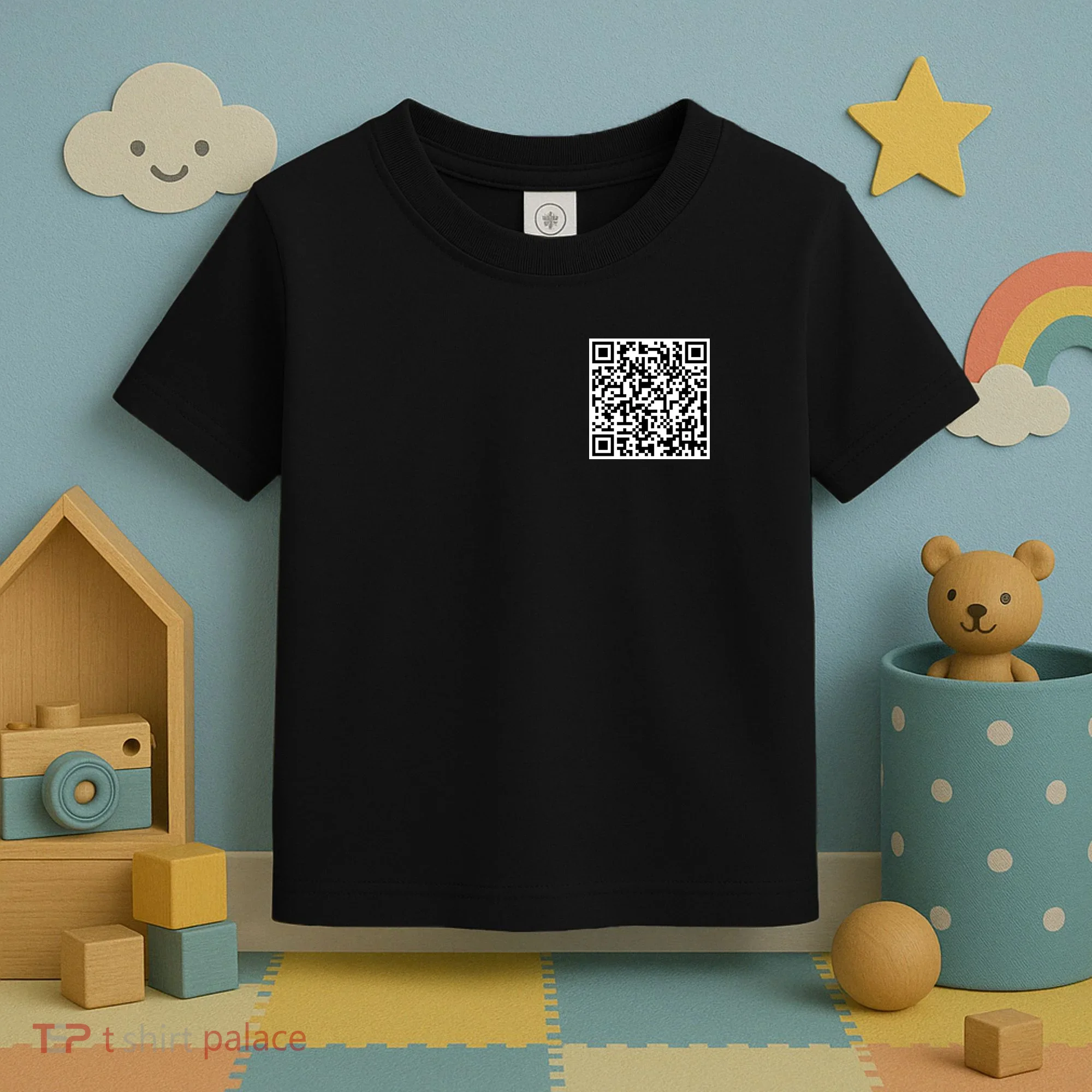 Scan Me QE Code Be The Faith Toddler T-Shirt