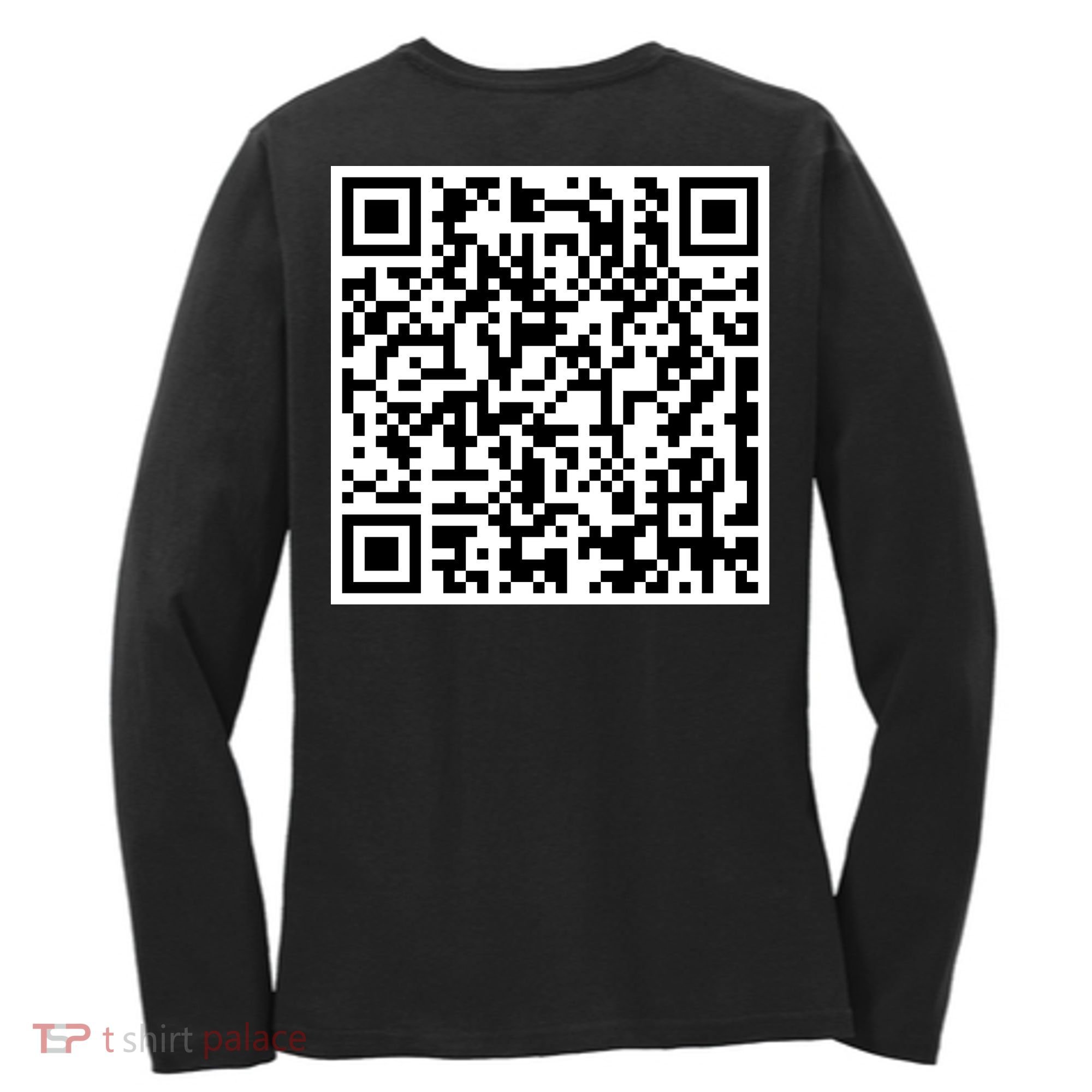 Scan Me QE Code Be The Faith Women's Long Sleeve Shirt