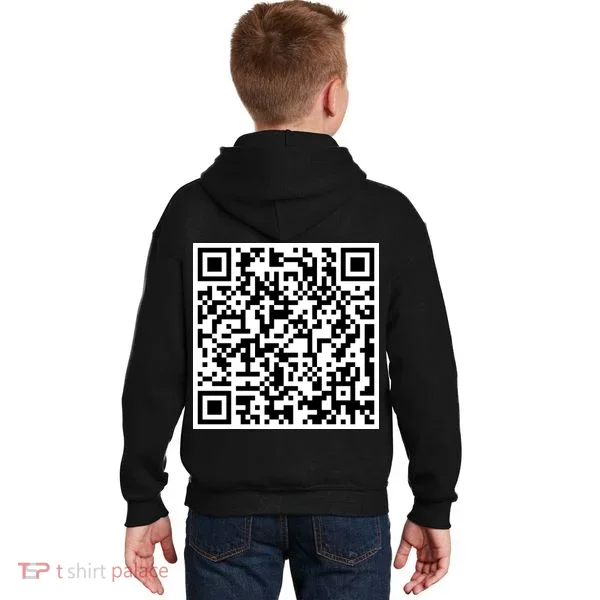Scan Me QE Code Be The Faith Kids Hoodie