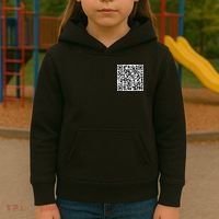 Scan Me QE Code Be The Faith Kids Hoodie thumb 4