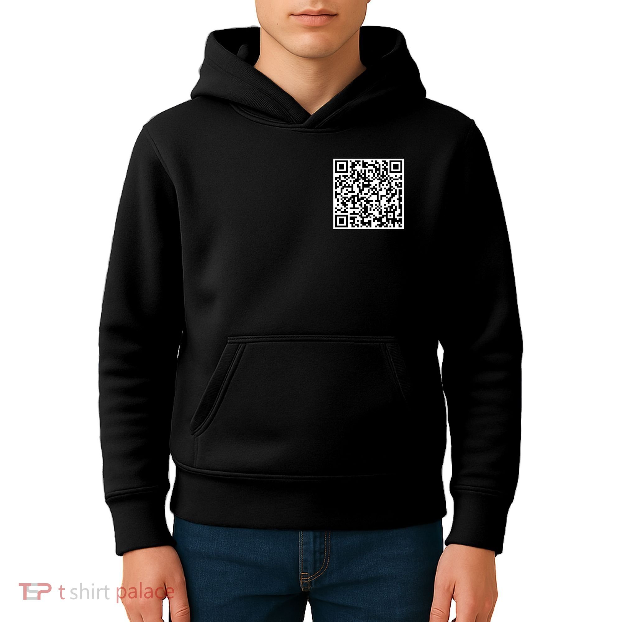 Scan Me QE Code Be The Faith Kids Hoodie