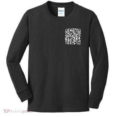 Scan Me QE Code Be The Faith Kids Long Sleeve Shirt
