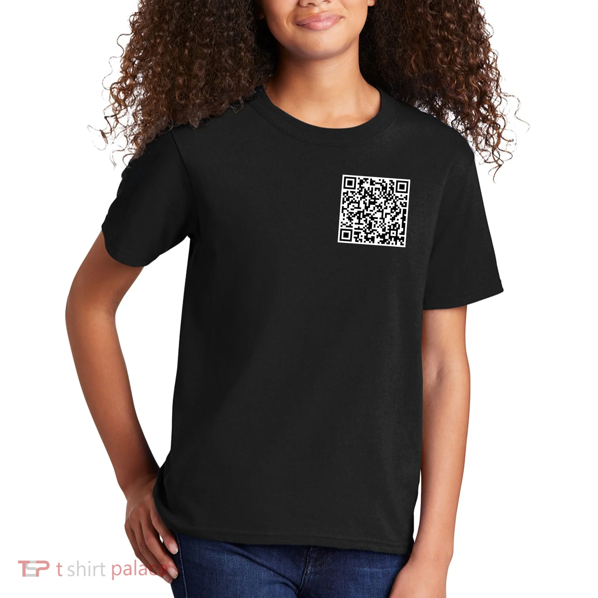 Scan Me QE Code Be The Faith Kids T-Shirt
