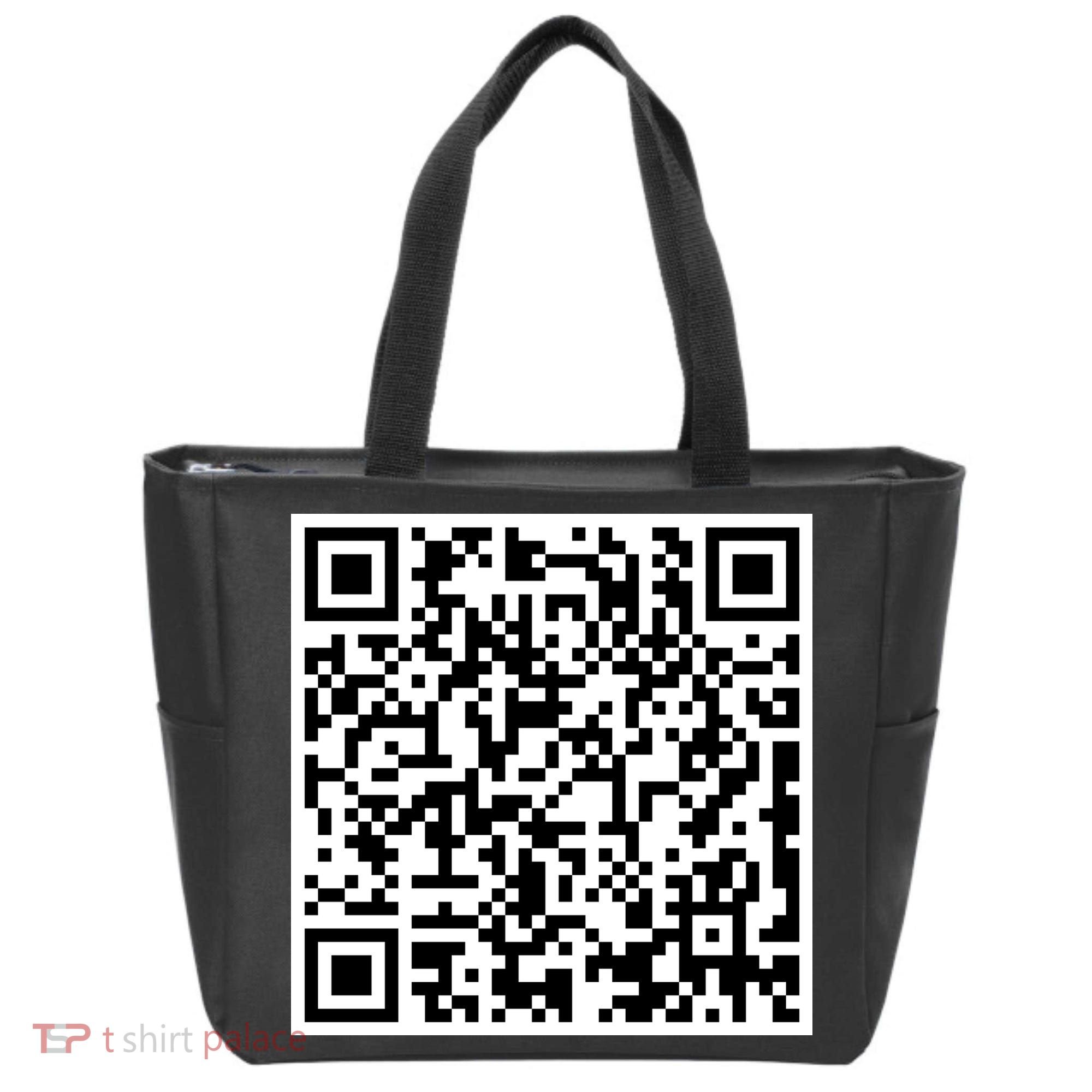 Scan Me QE Code Be The Faith Tote Bag