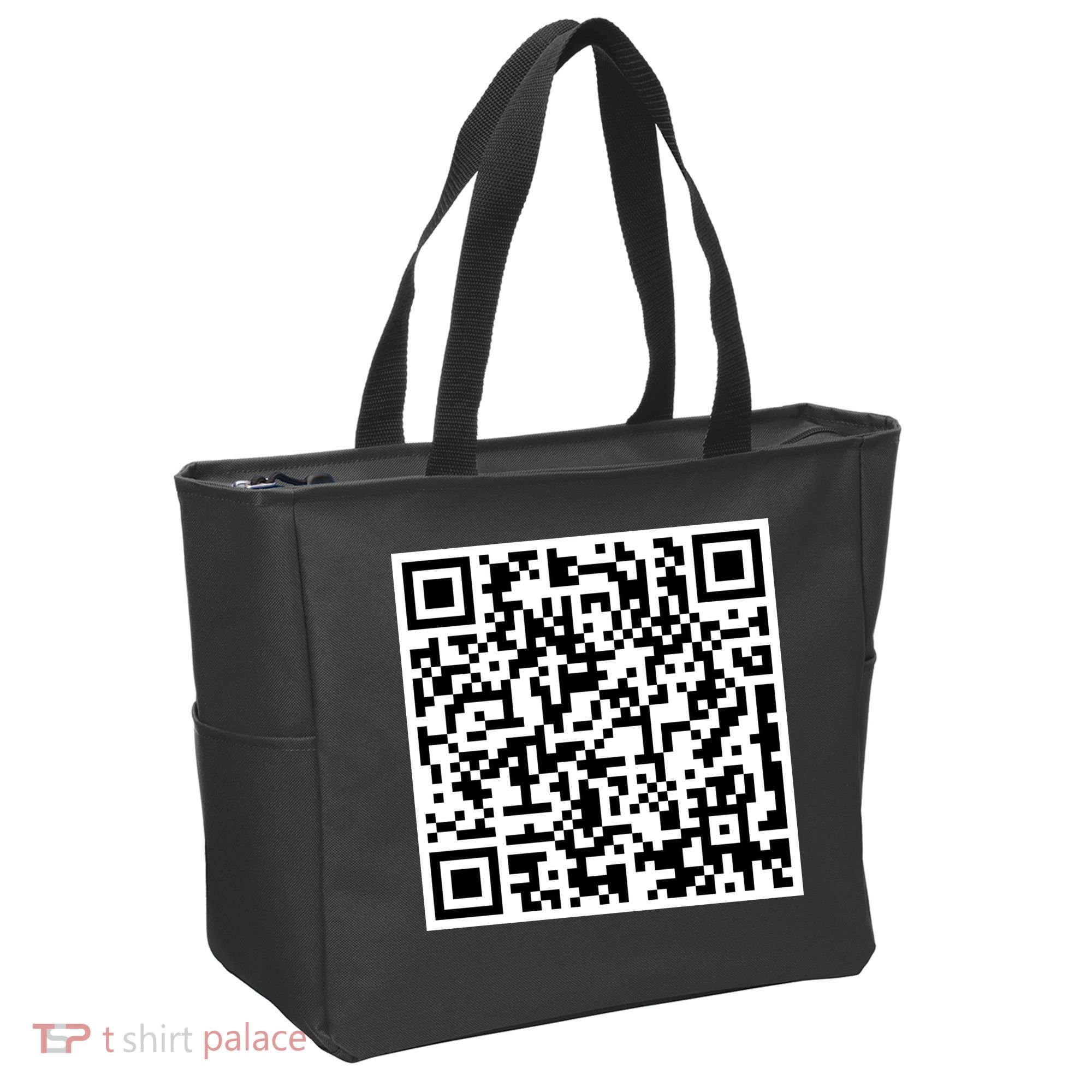 Scan Me QE Code Be The Faith Tote Bag