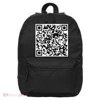 Scan Me QR Code Jesus Loves You Funny Christian  16 in Basic Backpack thumb 0