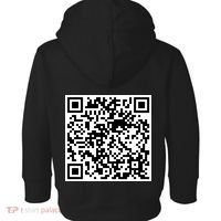 Scan Me QR Code Jesus Loves You Funny Christian  Toddler Hoodie thumb 1