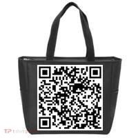 Scan Me QR Code Jesus Loves You Funny Christian  Tote Bag thumb 1