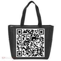 Scan Me QR Code Jesus Loves You Funny Christian  Tote Bag thumb 0