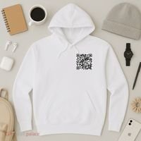 Scan Me QR Code Jesus Loves You Funny Christian  Hoodie thumb 4