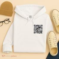 Scan Me QR Code Jesus Loves You Funny Christian  Hoodie thumb 5