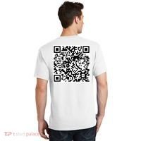 Scan Me QR Code Jesus Loves You Funny Christian  T-Shirt thumb 1