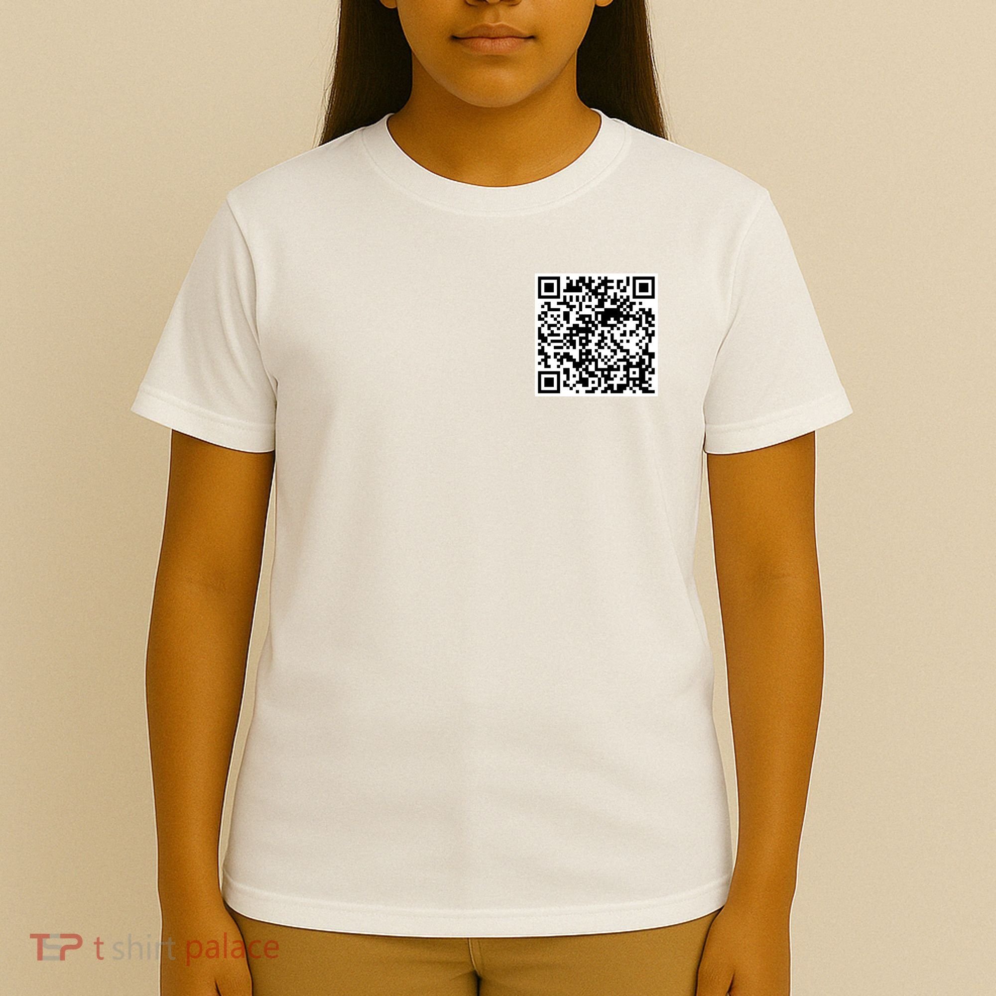 Scan Me QR Code Jesus Loves You Funny Christian  T-Shirt