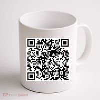 Scan Me QR Code Jesus Loves You Funny Christian  Coffee Mug thumb 1