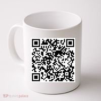 Scan Me QR Code Jesus Loves You Funny Christian  Coffee Mug thumb 0