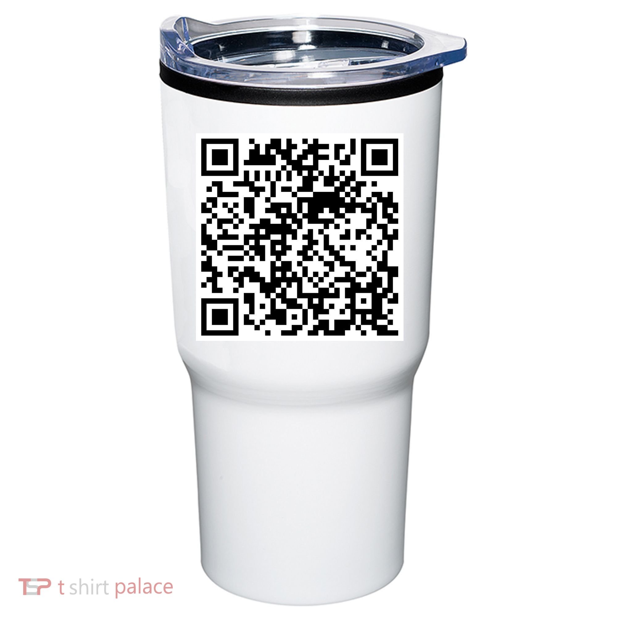 Scan Me QR Code Jesus Loves You Funny Christian  Tumbler