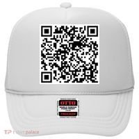 Scan Me QR Code Jesus Loves You Funny Christian  Hat thumb 0