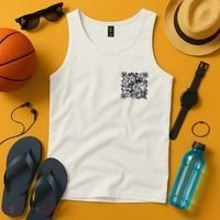 Scan Me QR Code Jesus Loves You Funny Christian  Tank Top thumb 5