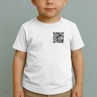 Scan Me QR Code Jesus Loves You Funny Christian  Toddler T-Shirt thumb 3