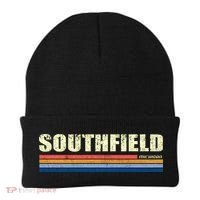Southfield Michigan Retro Beanie thumb 0