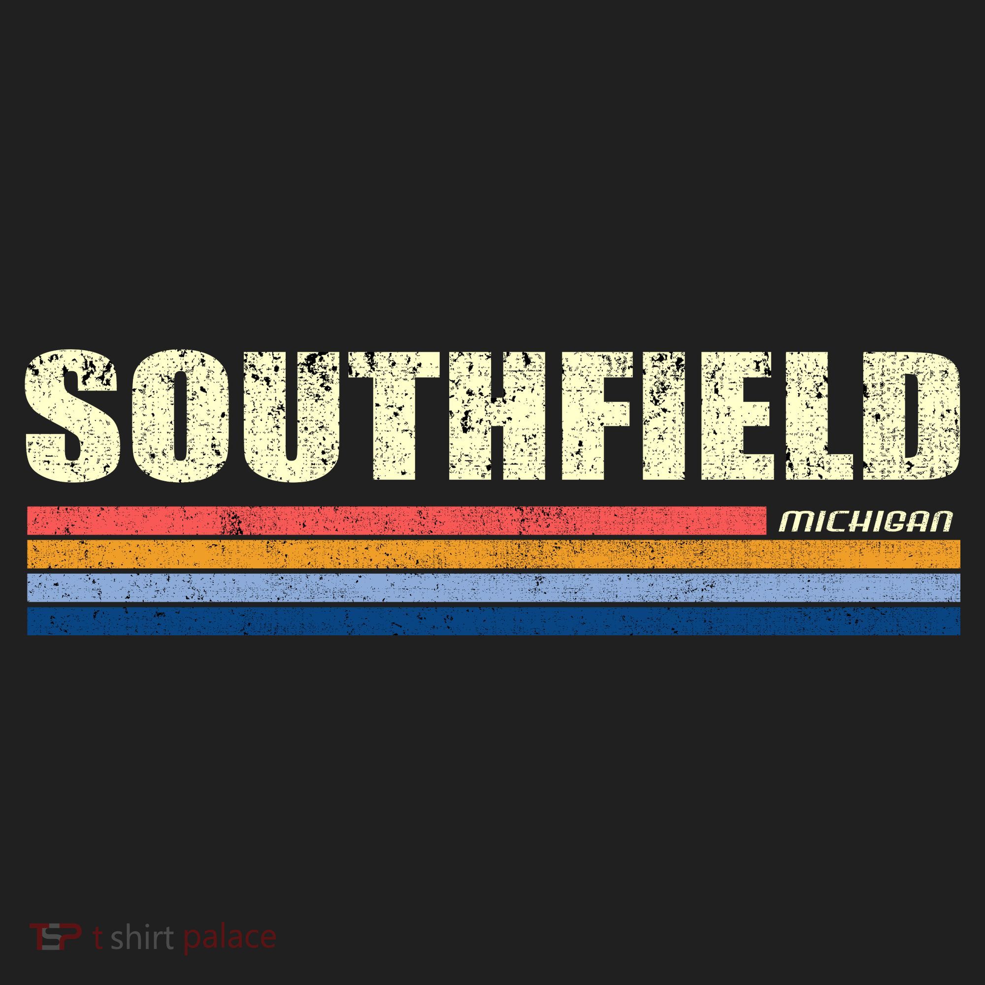 Southfield Michigan Retro Beanie