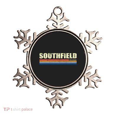 Southfield Michigan Retro Ornament