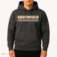 Southfield Michigan Retro Hoodie thumb 2