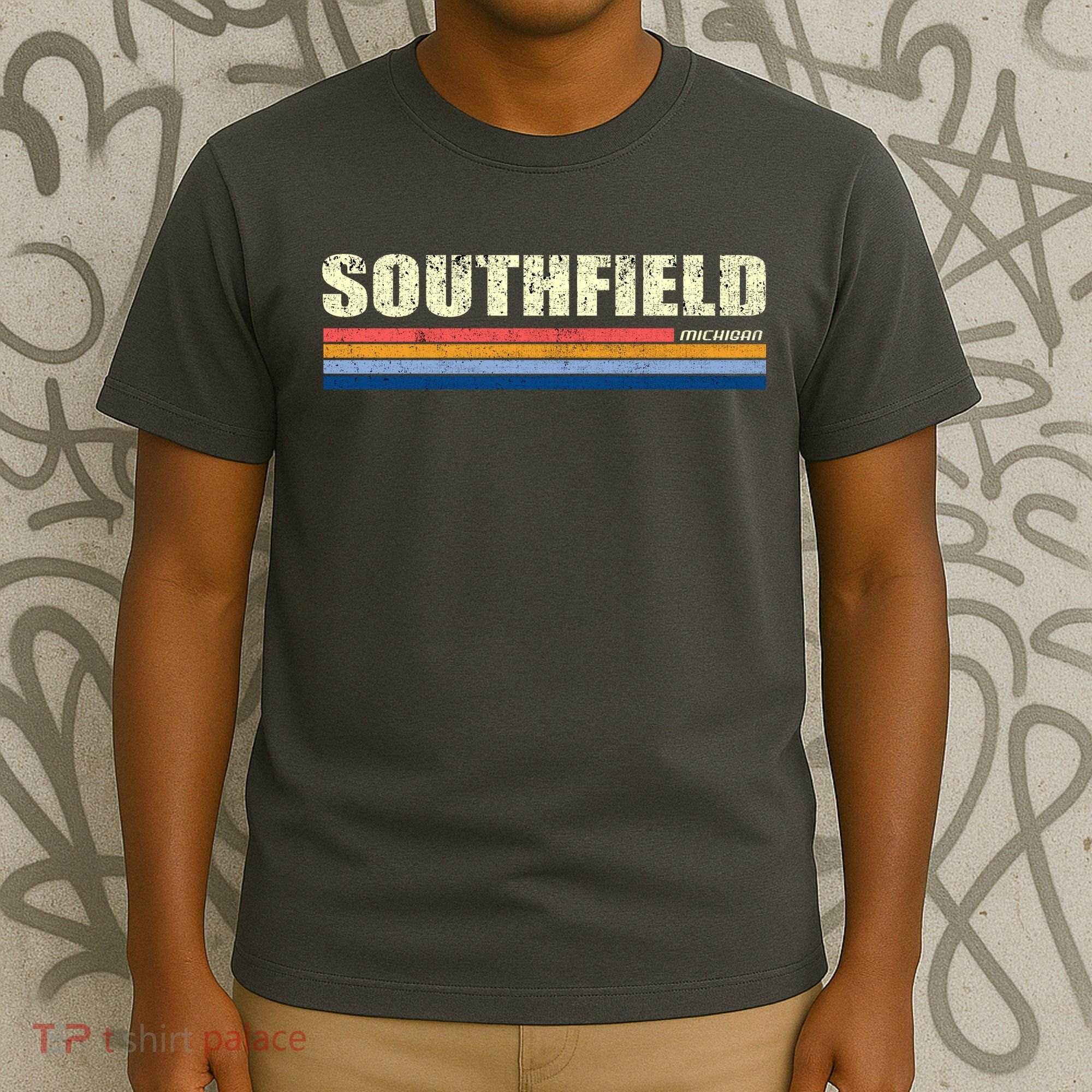 Southfield Michigan Retro T-Shirt