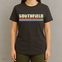 Southfield Michigan Retro T-Shirt thumb 4