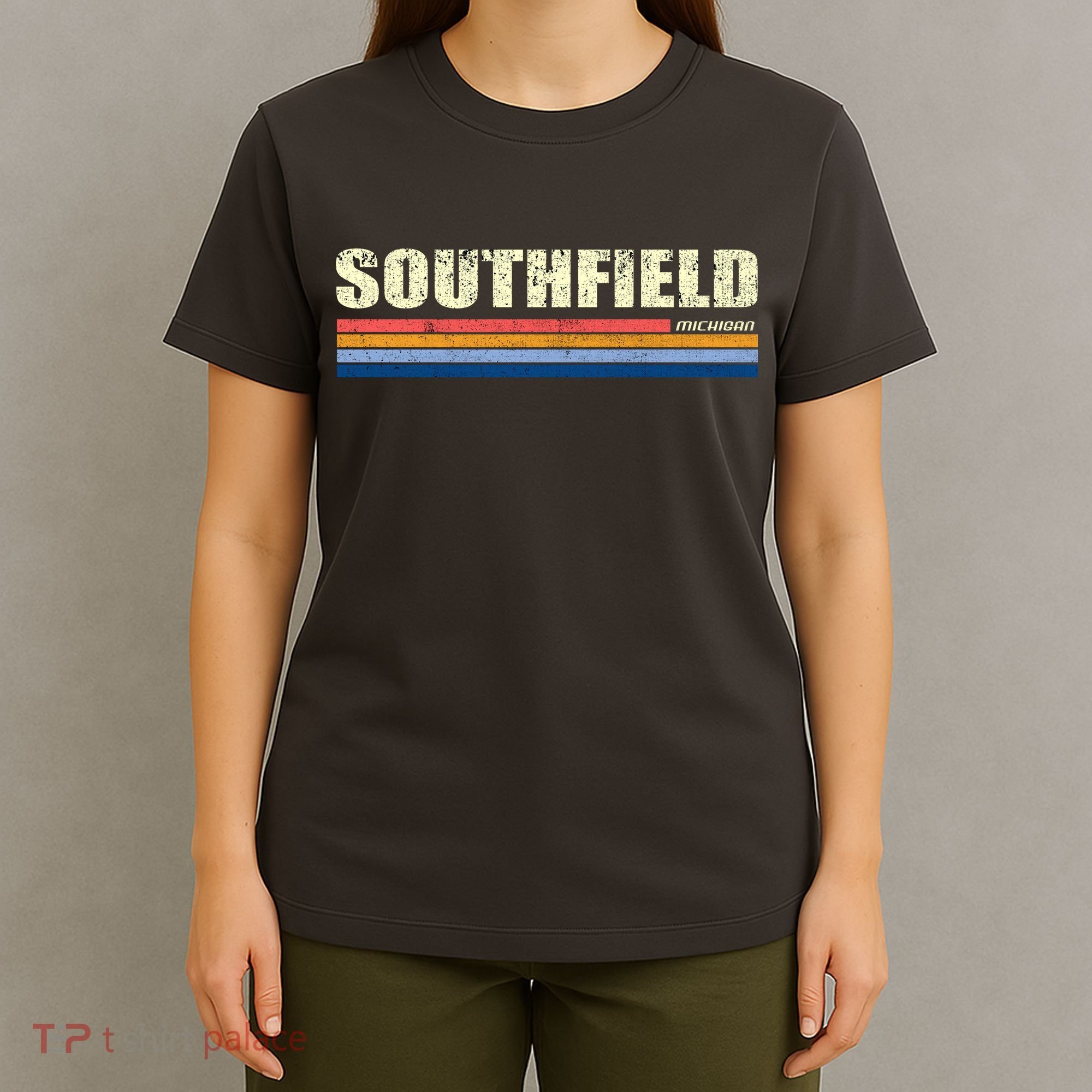 Southfield Michigan Retro T-Shirt