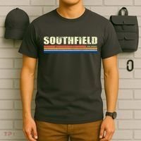 Southfield Michigan Retro T-Shirt thumb 6