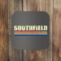 Southfield Michigan Retro Coaster thumb 0