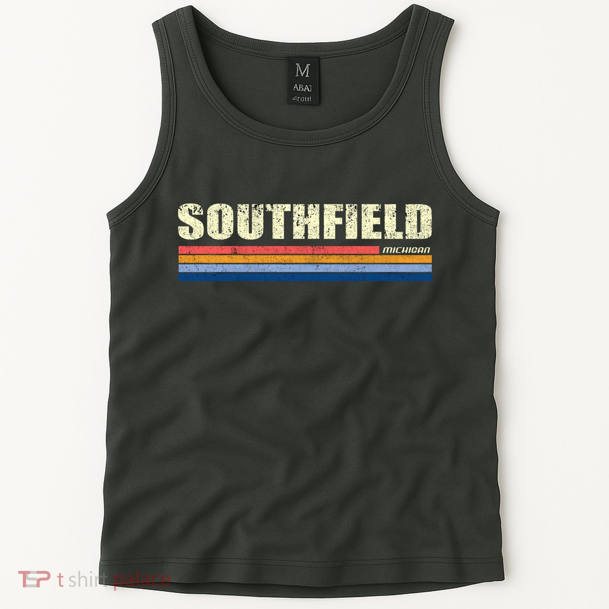 Southfield Michigan Retro Tank Top