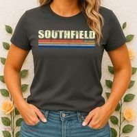 Southfield Michigan Retro Women's T-Shirt thumb 2