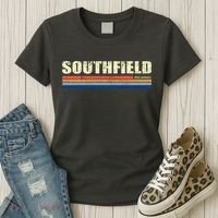 Southfield Michigan Retro Women's T-Shirt thumb 3