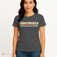 Southfield Michigan Retro Women's T-Shirt thumb 4