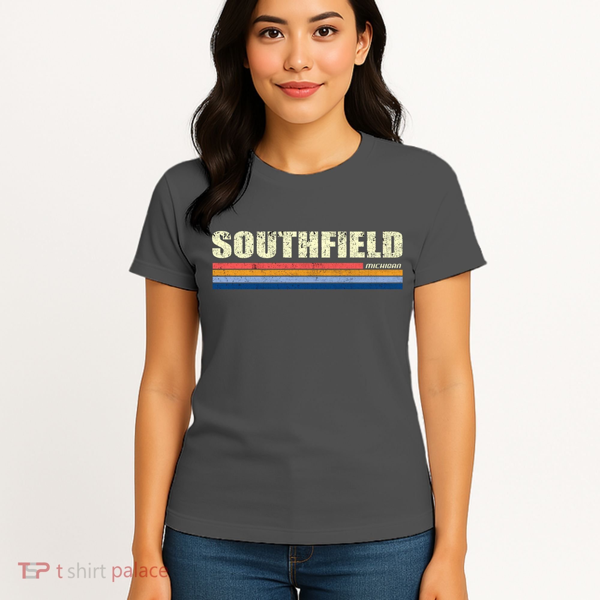 Southfield Michigan Retro Women's T-Shirt