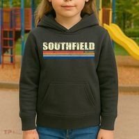 Southfield Michigan Retro Kids Hoodie thumb 3