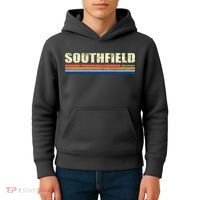 Southfield Michigan Retro Kids Hoodie thumb 4