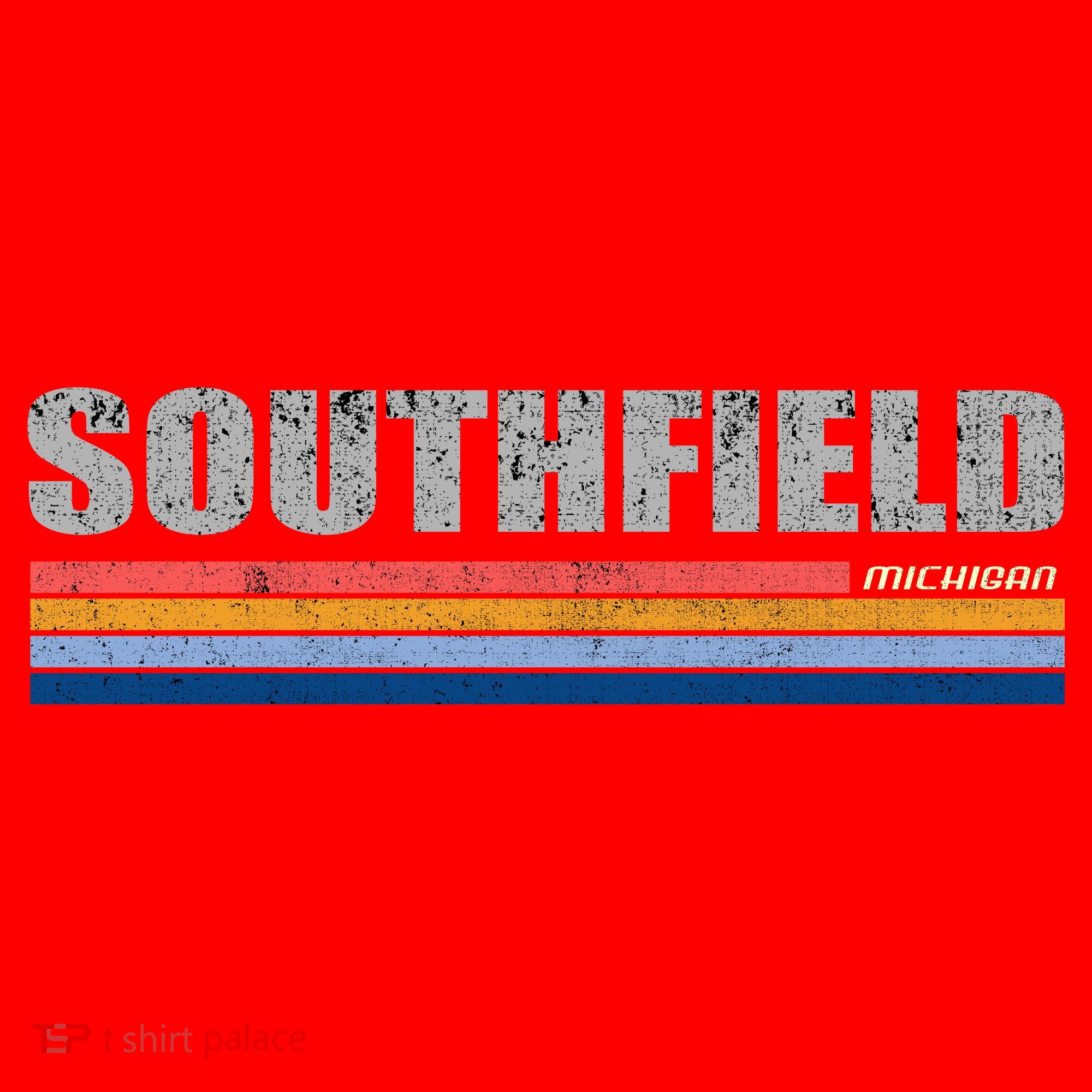 Southfield Michigan Retro Santa Hat