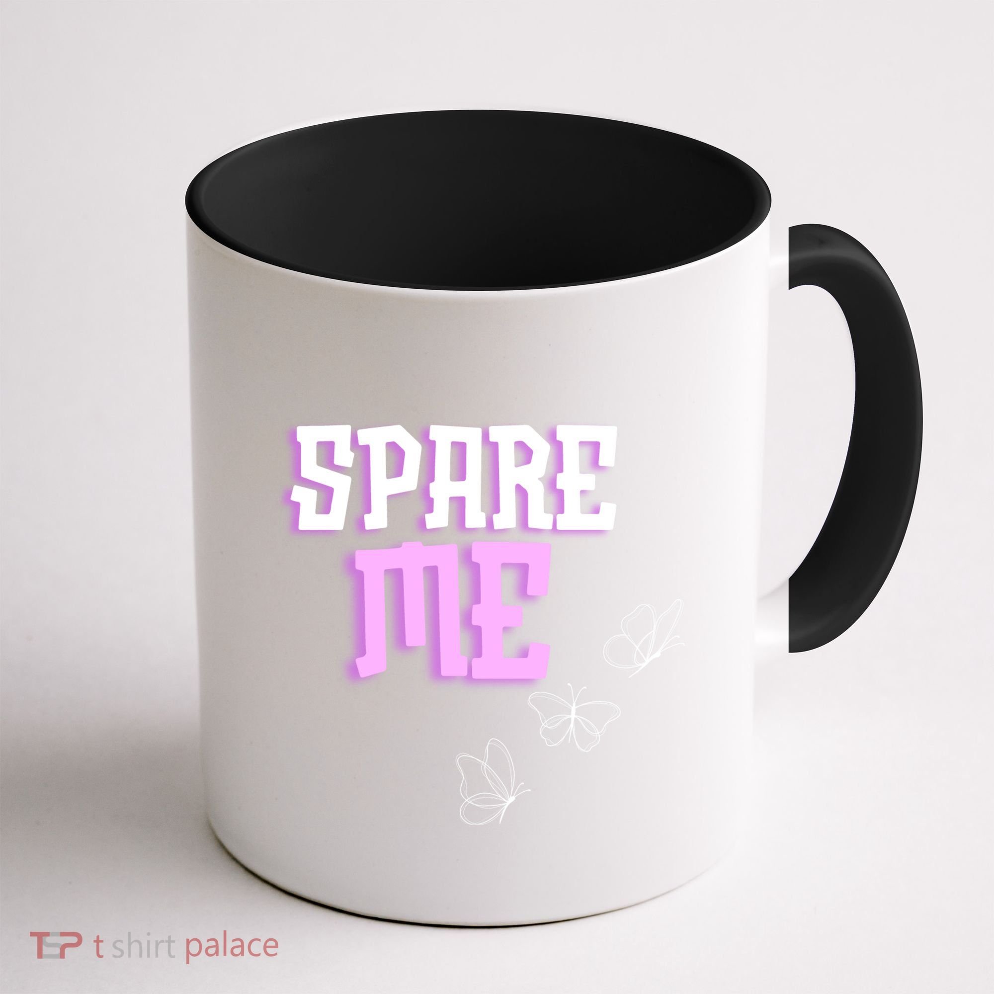 Spare Me Reality Tv Show Meme Doggie Coffee Mug