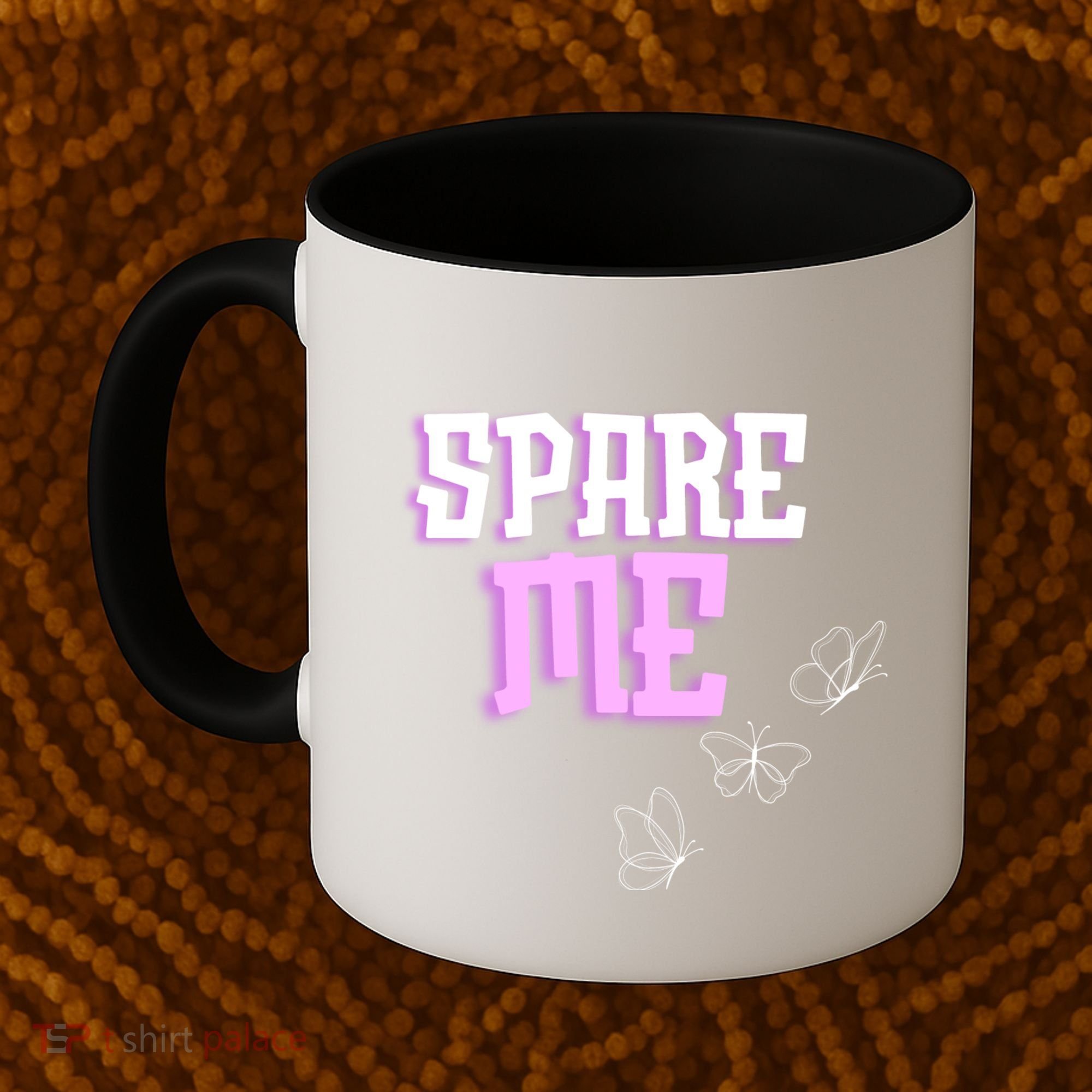 Spare Me Reality Tv Show Meme Doggie Coffee Mug