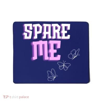 Spare Me Reality Tv Show Meme Doggie Mousepad