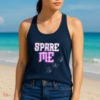 Spare Me Reality Tv Show Meme Doggie Women's Tank Top thumb 2