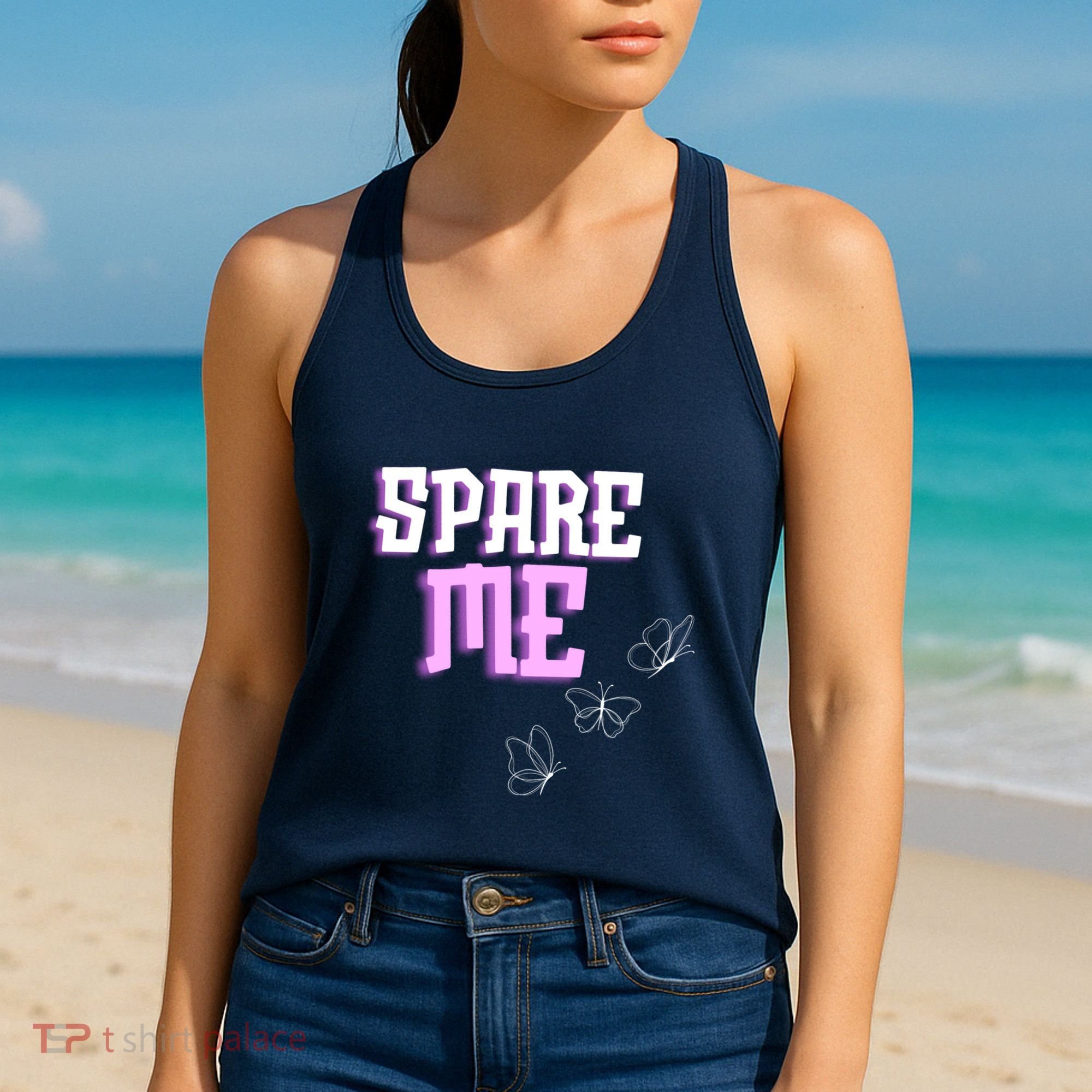 Spare Me Reality Tv Show Meme Doggie Women's Tank Top