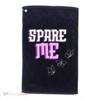 Spare Me Reality Tv Show Meme Doggie Golf Towel thumb 0
