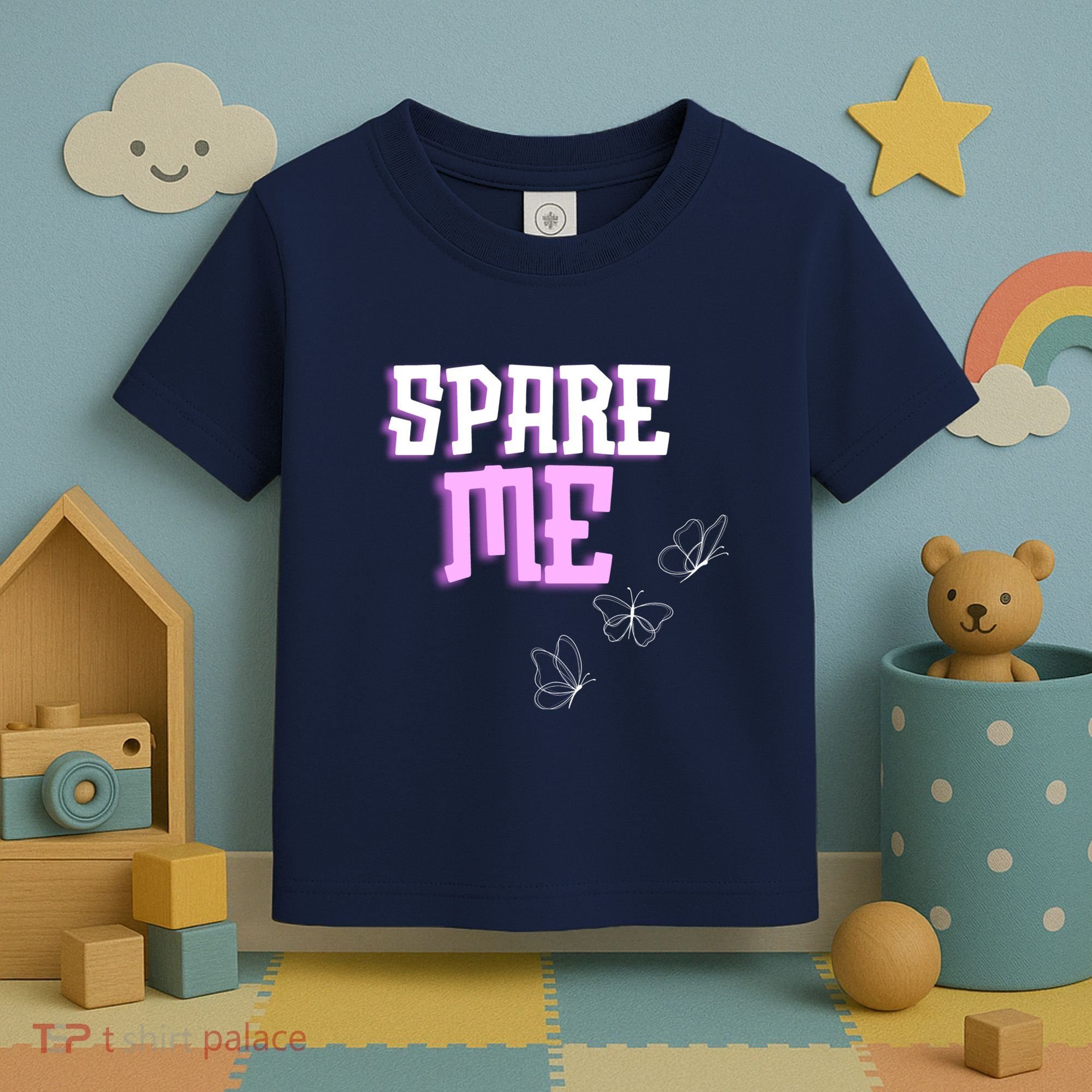 Spare Me Reality Tv Show Meme Doggie Toddler T-Shirt