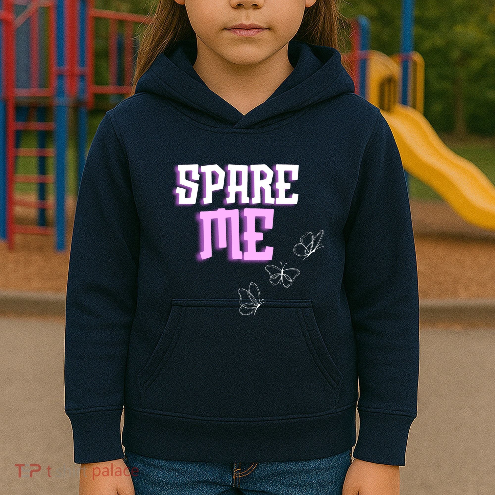 Spare Me Reality Tv Show Meme Doggie Kids Hoodie