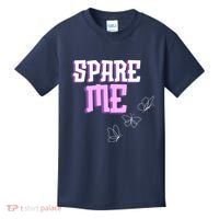 Spare Me Reality Tv Show Meme Doggie Kids T-Shirt thumb 0