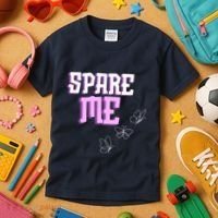 Spare Me Reality Tv Show Meme Doggie Kids T-Shirt thumb 3